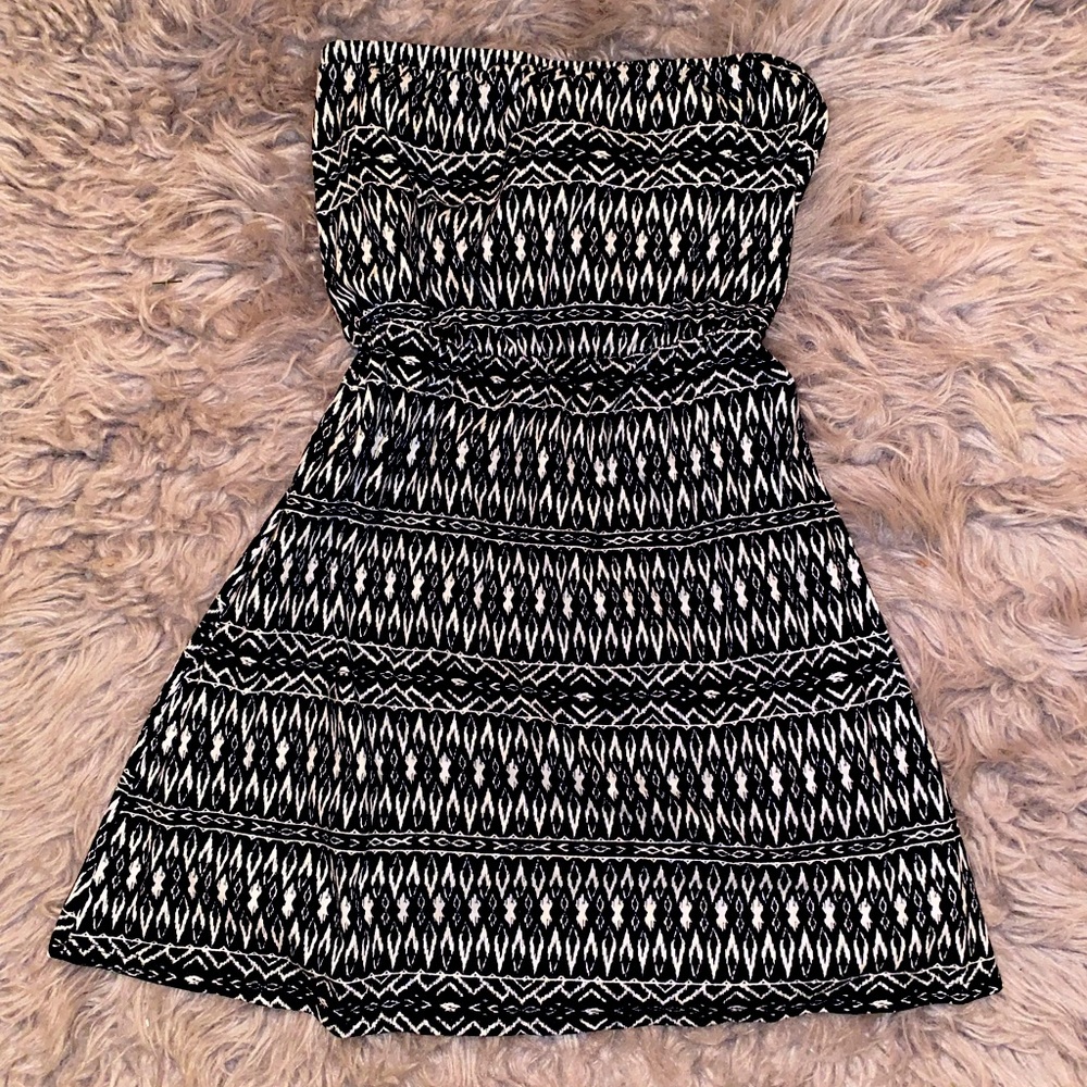 MOSSIMO SUPPLY CO - Strapless Print Dress, Size Small